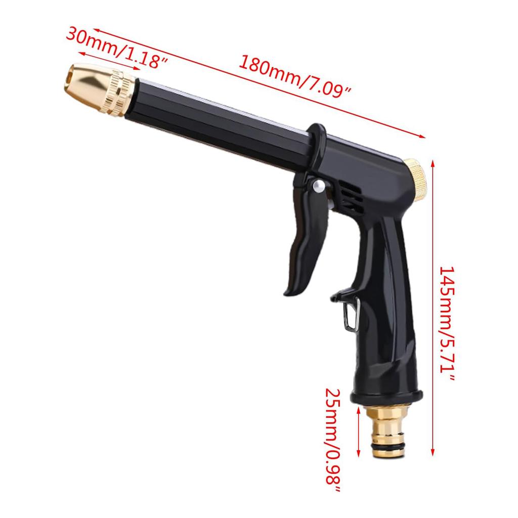 New High Pressure Sprinkler Water Gun Car Washers Garden Lawn Watering Hose Nozzle Foam Lance Portable Automobiles Cleaning Tool