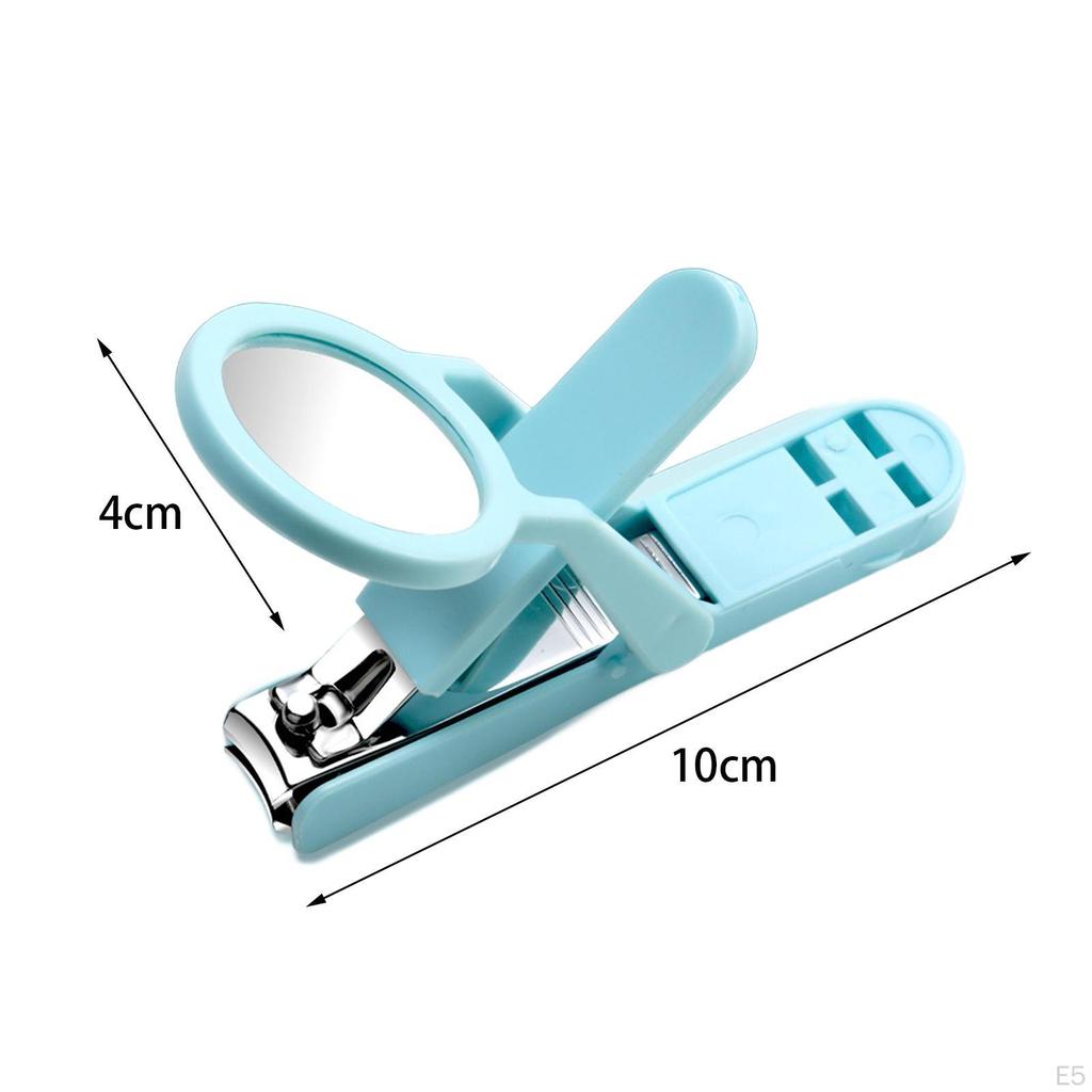 Ergonomic Nail Care Clipper Set with Built-in Light