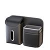 Car Hanging Trash Can and Storage Bag with Tissue Box Holder