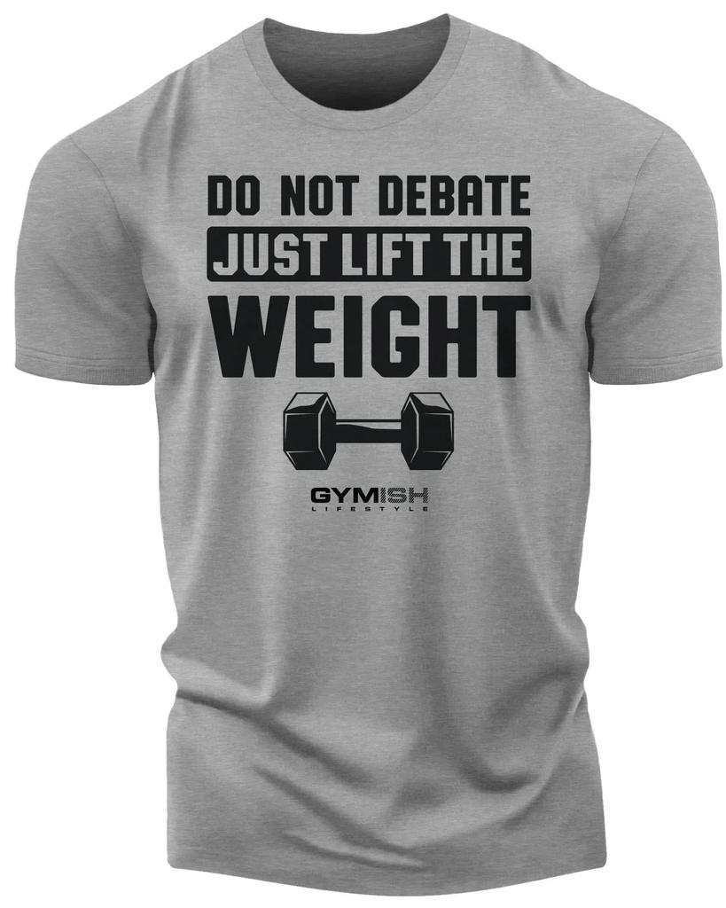 Men's T-shirt Movement Fitness Short Sleeve Loose Sportswear Classic Color Gym Clothes Fitness Equipment 3d Printing Tops Tees