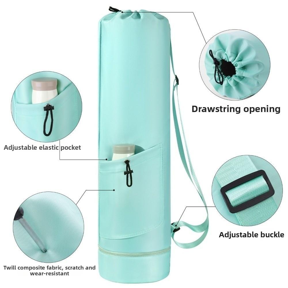 Adjustable Strap Fitness Mat Carrier Large Capacity Gym Yoga Bag Yoga Mat Storage Bag  Sports Yoga