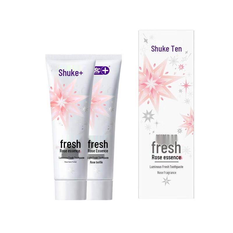 

Shuke Luminous Fresh Rose Essence Toothpaste, Rose Scent