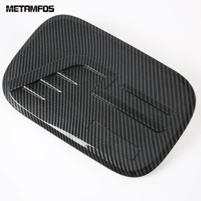 For Kia Carnival KA4 -2024 2025 2026 Carbon Fiber Gas Fuel Tank Cap Oil Filler Cover Trim Exterior Accessories Car Styling