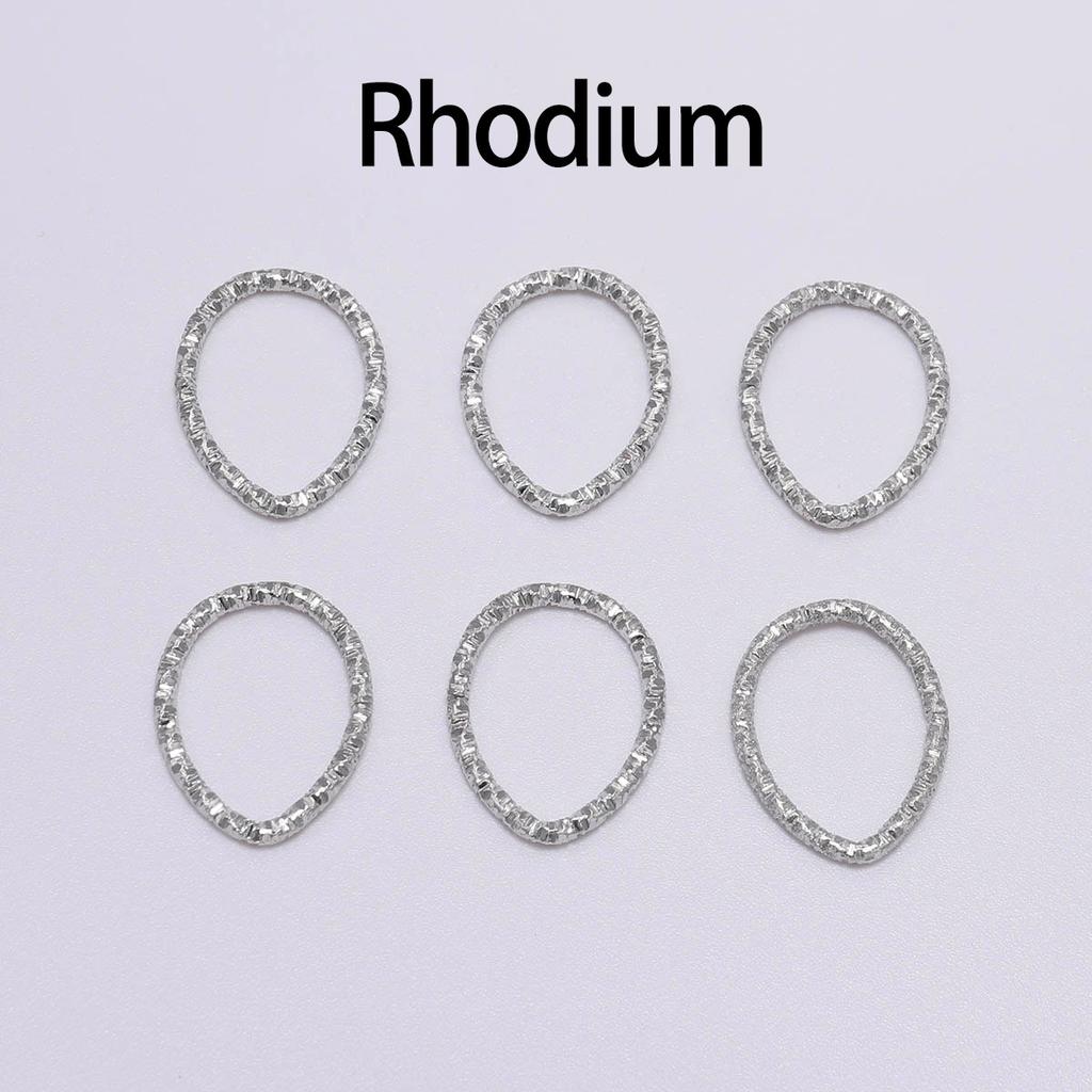 30-100 Stück/Los 8-20 mm Goldene Biegeringe Runde Gedrehte Sprengringe Verbinder Für DIY Schmuckzubehör Herstellungsbedarf