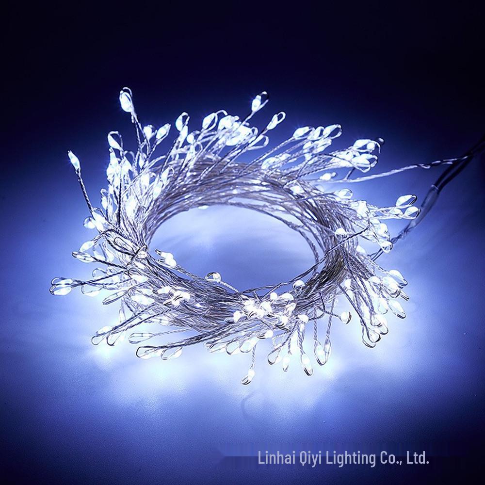 Chinesisches Neujahr Kupferdraht Knallkörper Lichterketten - Romantische Dekorative Feiertagsbeleuchtung mit Geschenkboxverpackung