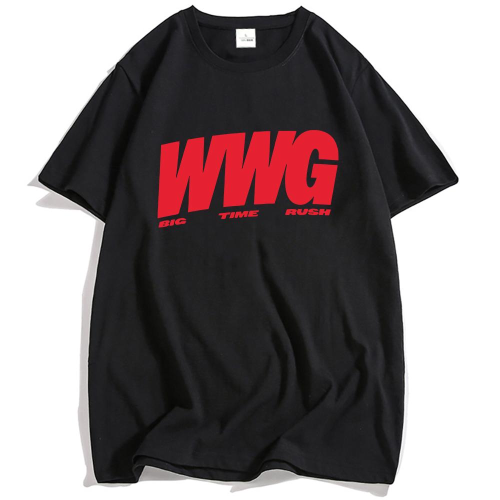 BTR WORLDWIDE TEE Big Time Rush Band Graphic Tshirt Cotton Loose Men Women T-shirt Casual Unisex Streetwear Hip Hop Male T Shirt