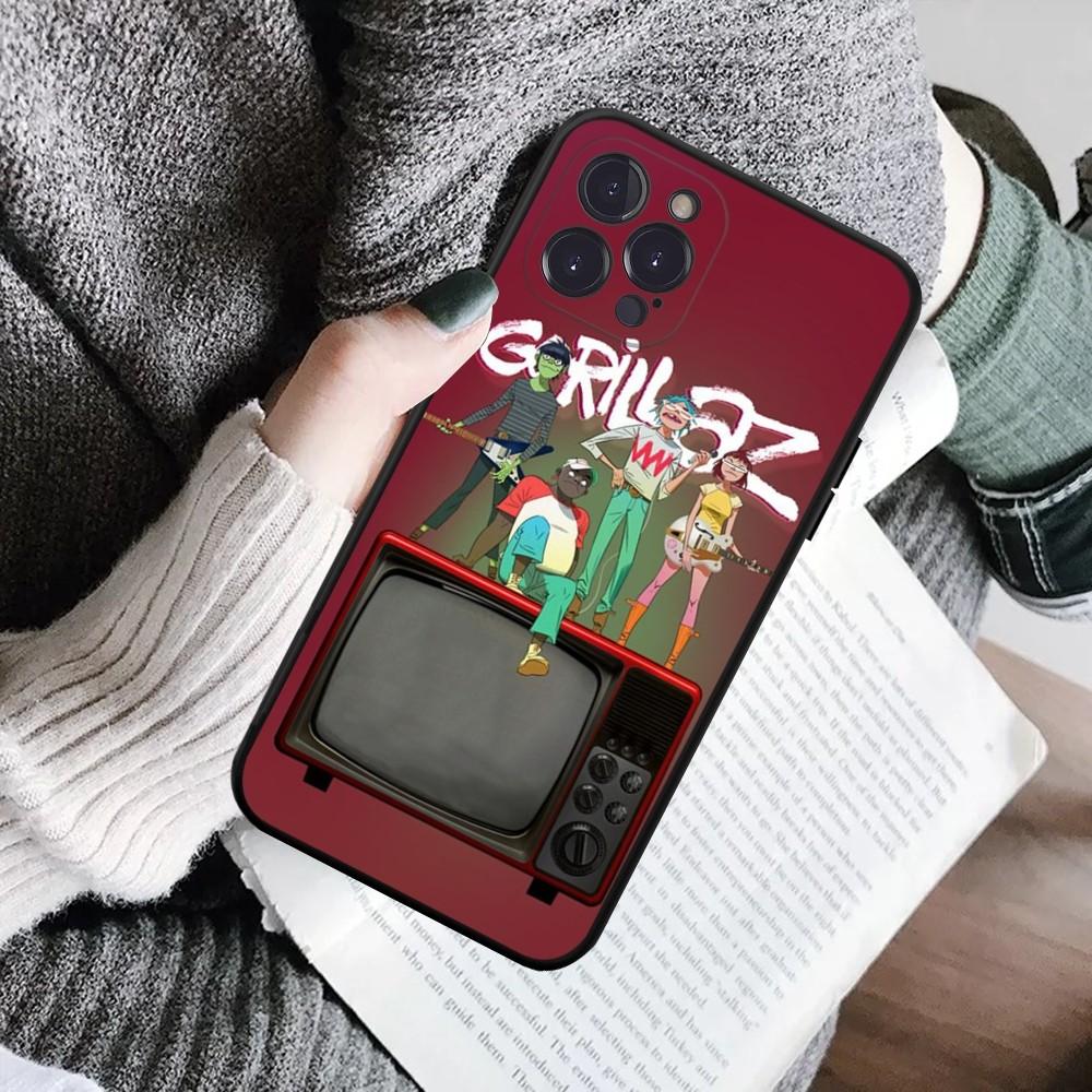 Anime G-Gorillaz Phone Case For IPhone 16 15 8 7 6 6S Plus X SE XR XS 14 11 12 13 Mini Pro Max Mobile Case