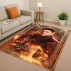 3D Supernatural Sam Dean Winchester TV Living Room Non-Slip Area Rug Soft Carpet for Bedroom Playroom Sofa,Home Decor Doormat