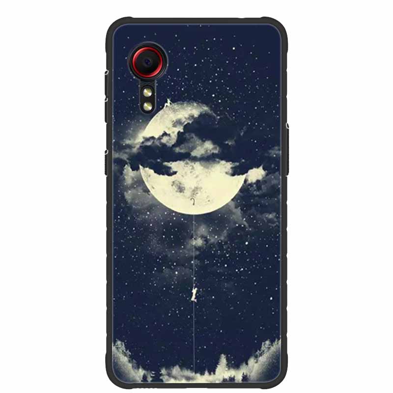 Per Samsung Galaxy Xcover7 5G Cover Carina Adorabile Custodia Posteriore in Silicone per Telefono Per Samsung Xcover 7 Protettiva Antiurto Morbide Custodie