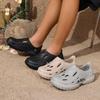 Shoes Men's New Sandals EVA Light Outer Wear Hole Shoes Breathable Men's Non-smelly Feet Thick-soled Bag Head Beach Shoes