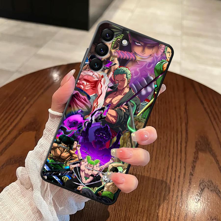 Phone Cover Case for Samsung Galaxy A73 A51 A52 A36 A32 A26 A72 A25 A71 A53 A35 A22 A23 A55 A41 A24 One Piece Fashion Luffy Zoro