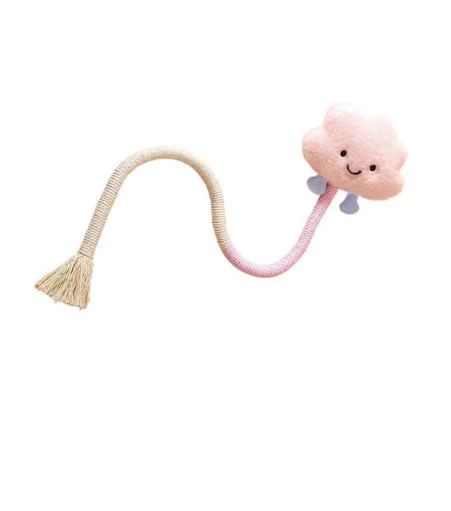 Katzenkratzseilspielzeug Baumwollseil Bissfestes Kauspielzeug Pfote Klaue Möbelschutz Kratzspielzeug Katzenpuzzle Niedliche Form