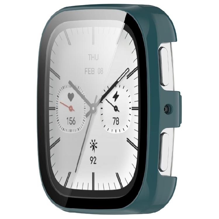 Watch Case Screen Protector Film for Active 2 Square Watch Cover with Film Smartwatch Accessory Housing Shockproof Shell
