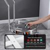 SUS304 Insulated Bucket Trolley Base with Handle, 72cm