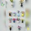 Vase Fridge Magnets Decorative Magnets Garage Door Magnets Stickers Flower Vase Refrigerator Magnets Home Decors
