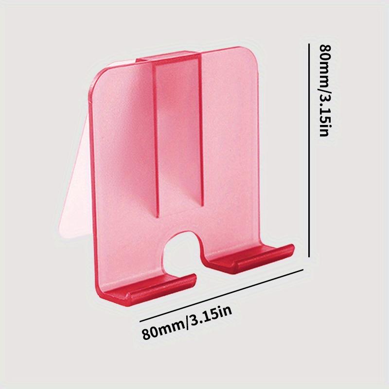 

Регулируемый настенный держатель для телефона из АБС-пластика, самоклеящийся кронштейн без сверления с несколькими углами обзора, прочный и легкий, идеально подходит для спальни