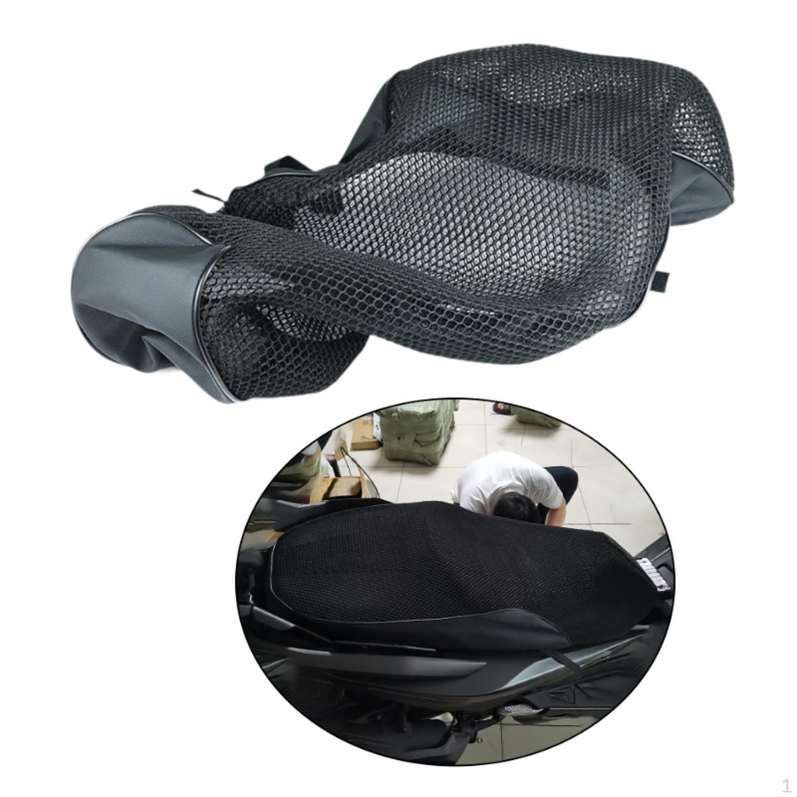 

Мотоциклетна сітчаста накладка на сидіння Аксесуари Міцне волокно Замінні частини Зручна Антиковзка Style B