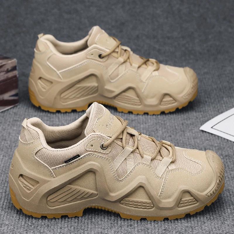Big Size 46 Trekking Hiking Shoes Men Casual Sport Shoes Mesh Sneakers Outdoor Wear-resistant Climbing Hunting Sneaker