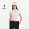 Bywin Women's Golf Cooling Fine Pique Short Sleeve Polo Shirt