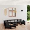 Garden Furniture Set 13 Pcs Solid Pine Wood