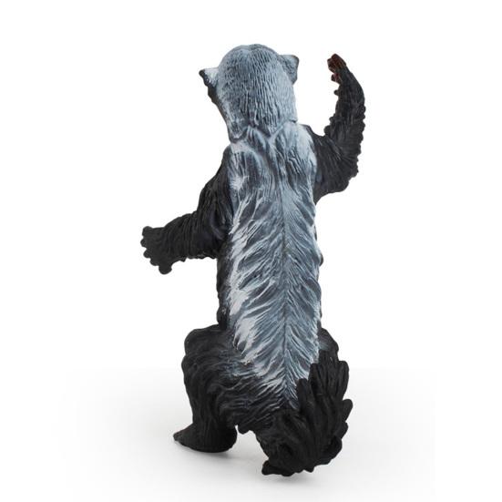 Honey Badger Figurine Realistic Simulation Wild Animal PVC Miniature Honey Badger Educational Toy for Kids
