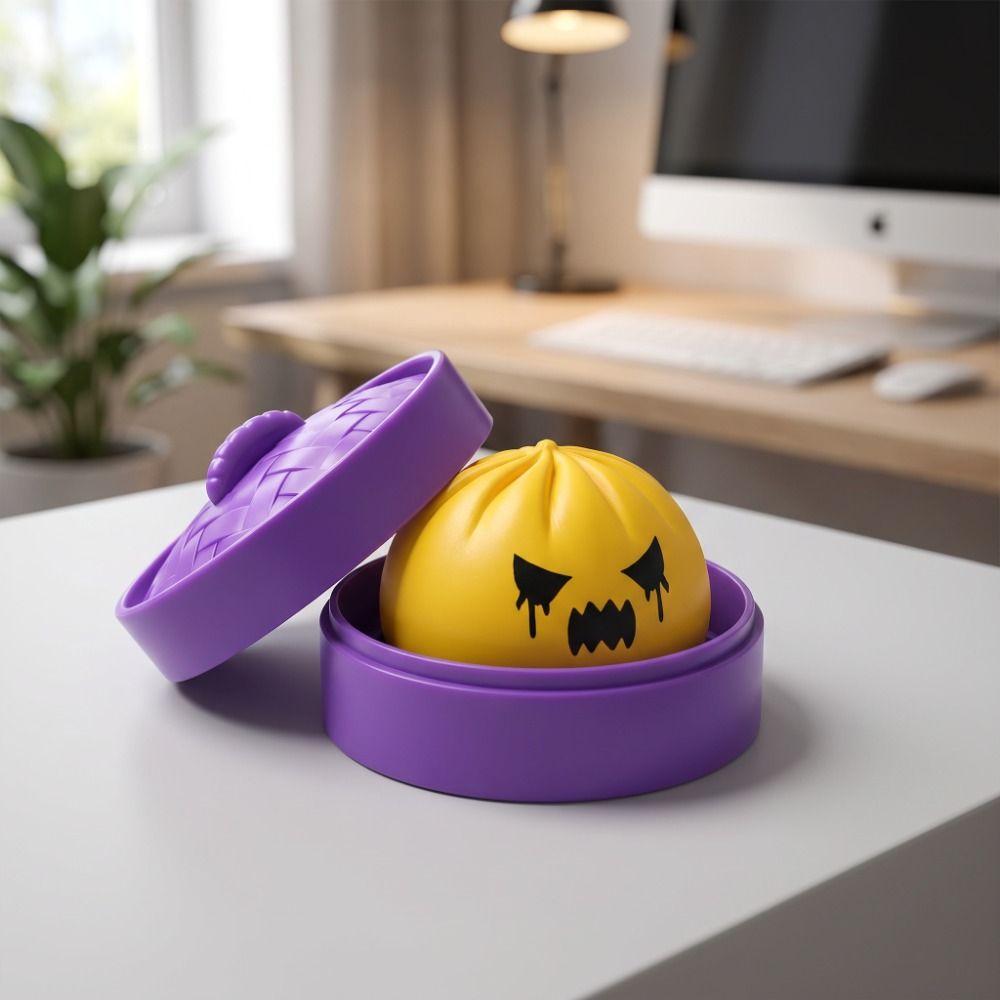 Mit Dampfgarer Knödel Squishy Spielzeug Weicher Fidget Squishy Brötchen Kreatives Knödel Sensorisches Spielzeug Zeitvertreib