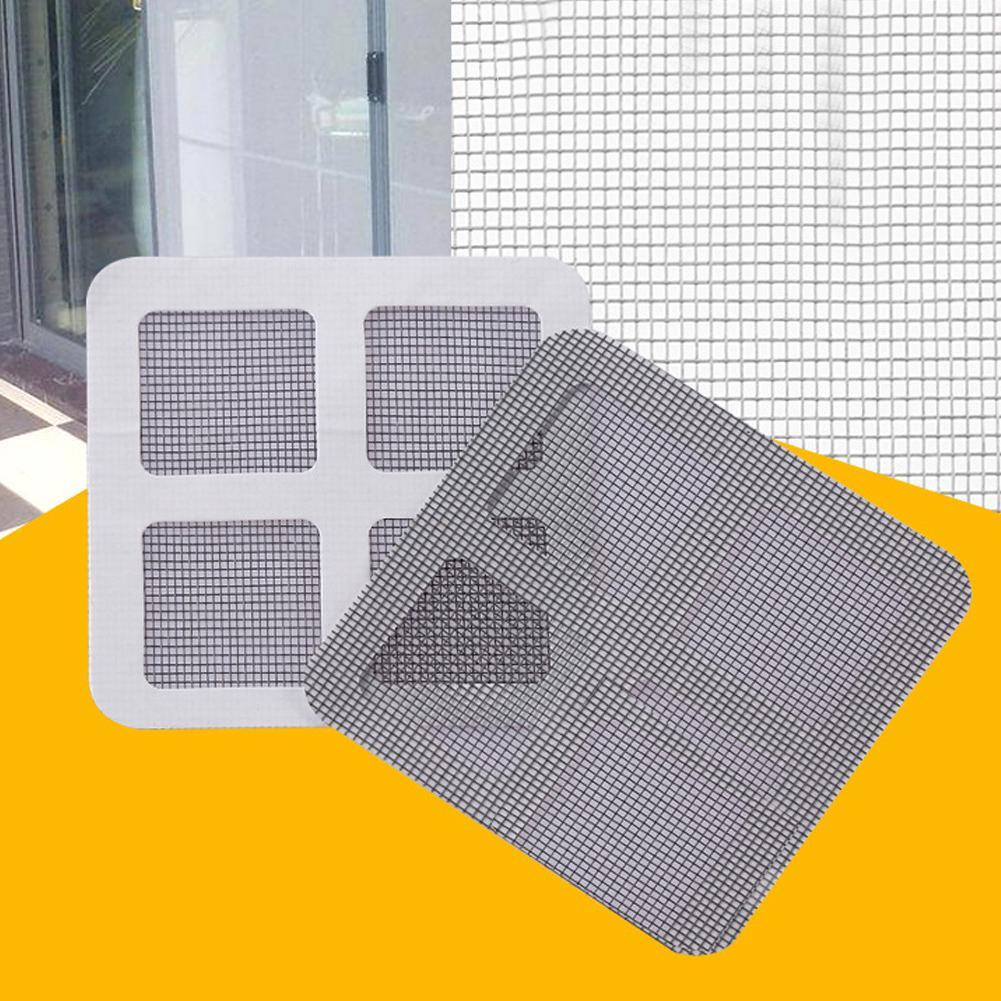 TDStore 3/6Pcs Anti-Insect Fly Door Window Anti-Mosquito Screen Mesh Repair Tape Patch