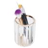 Crystal Makeup Brush Holder Organizer Pen Pencil Cup Stationery Container Storage Box