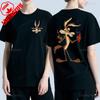 Wile E Coyote Cartoon Zweiseitig Bedrucktes T-Shirt Unisex Mode Y2k T-Shirt Klassisch Manga Grafik Baumwoll-T-Shirts Sommer Camisetas top