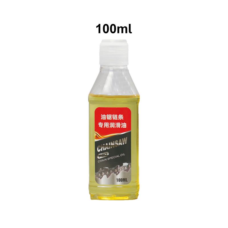 Chain Oil For Chain Saw 100ml Chain Saw Oil Chain Lubricant Maintenance Tool Rustproof Protection For Sawmill Hedge Trimmers
