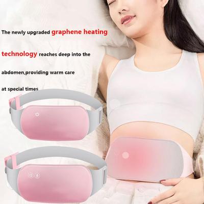 New Relief Menstrual Heating Pad Electric Fast Heating Pain Vibration For Women Pads Heating Be J9X3