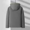 Men's Down Jacket Autumn and Winter New Casual Warm Hooded Down Jacket