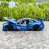 CCA MSZ 1: 24 BMW M6 GT3 Alloy Car Die-casting Model Dynamic Sound and Light Toy Series Collection Gift