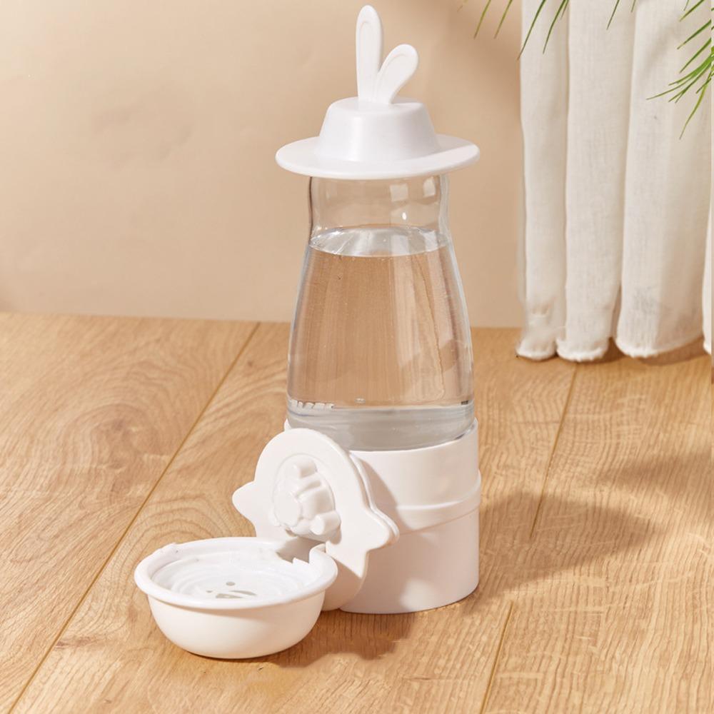 Anti-Splash Pet Water Dispenser 600ml Rabbit Drinking Bowl  For Ferret Bunny Hedgehog Hamster