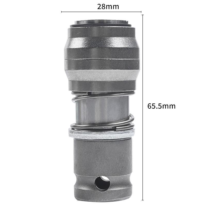 Electric Wrench To Square/Four-Hole Round Handle Adapter for 1/2 Drill Bits
