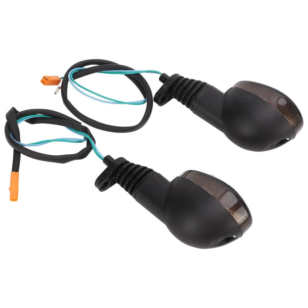 1 Pair Left Right Motorcycle Turn Signal Light LED Indicator Blinker Lamp Replacement for NINJA 250R KLX 250SF