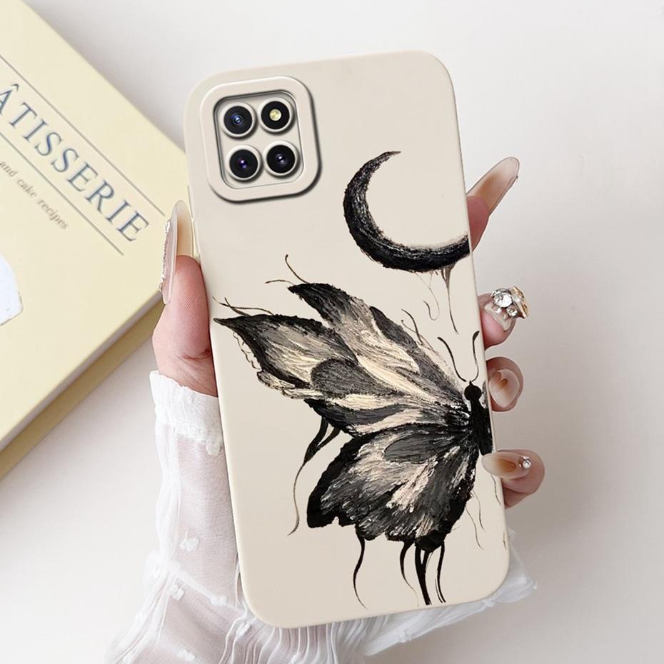 For Samsung Galaxy Note 10 Lite A81 Lens Protective Phone Case On Samsung Note 10lite SM-N770F Lovely Pattern Soft Silicon Cases