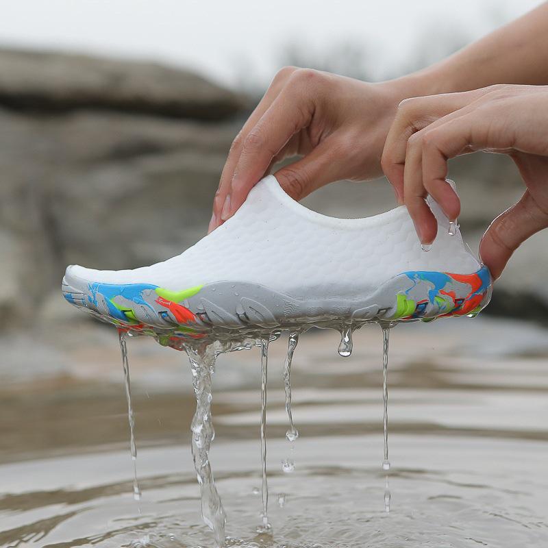 Summer Unisex Non-Slip Water Shoes: Breathable Beach and River Tracing Outdoor Swim Shoes