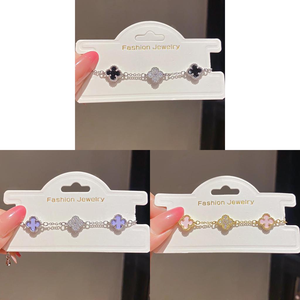 Zircon Flower Hand Chain Highend Design Stylish Accessory For Women