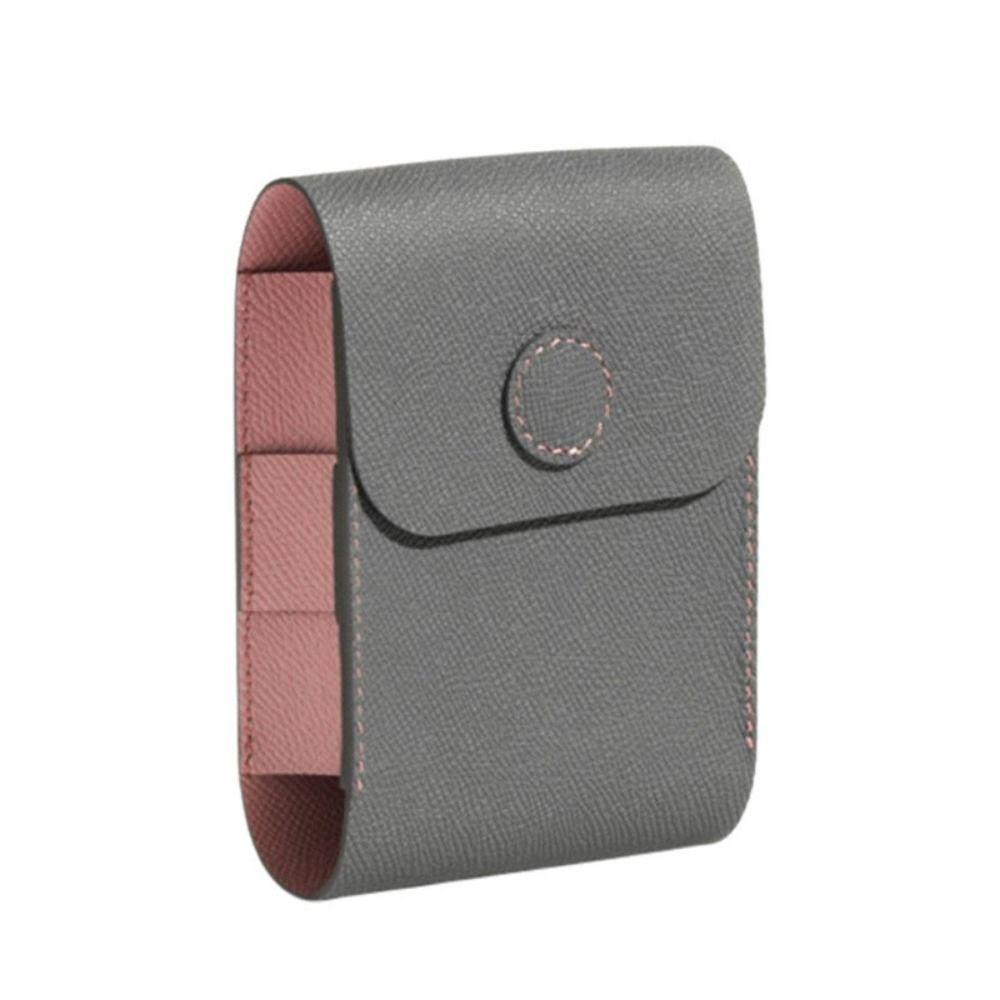 

Case Golf Rangefinder Magnetic Case Leather Storage Case Diastimeter Case For Golf Golf Ball Bag серый