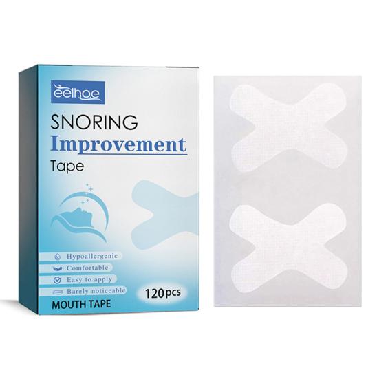 120Pcs Sleep Strips Better Nose Breathing Non Woven Fabric Safe Anti Snoring Tapes for Restful Nights