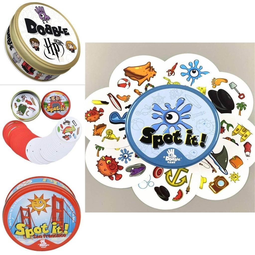 Colorful Dobble Spot It Cards For Kids And Adults Perfect For Parties And Travel