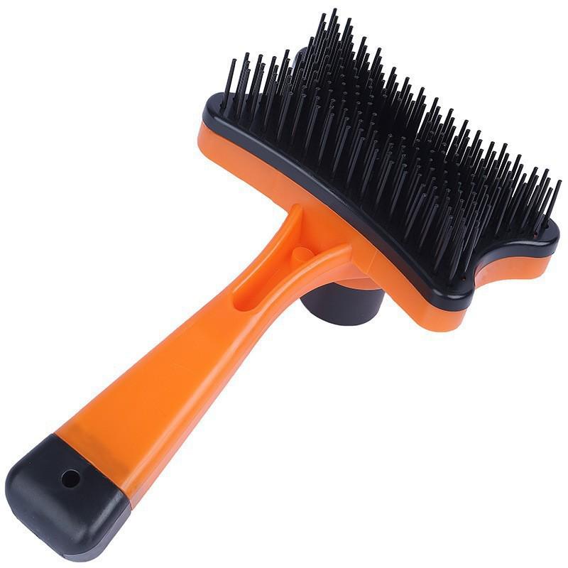 Multi-Purpose Flea Comb for Dogs and Cats - Fine-Toothed Plastic & Steel Needle Design