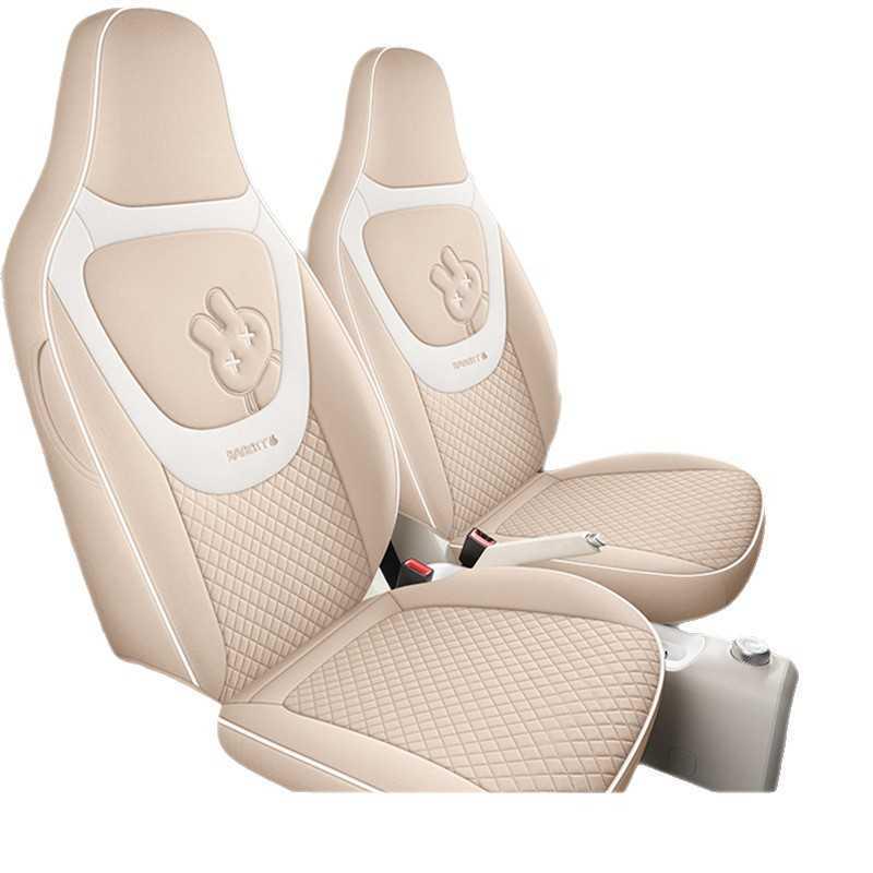 3rd Gen Wuling Mini Linen Car Seat Covers - All-Season Fit for 24 Models