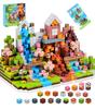 200-Piece Magnetic Building Blocks, Educational Toy, Lava Building Set (Kids 3+), Develops Concentration, Creativity, and Imagination, Boys and Girls,