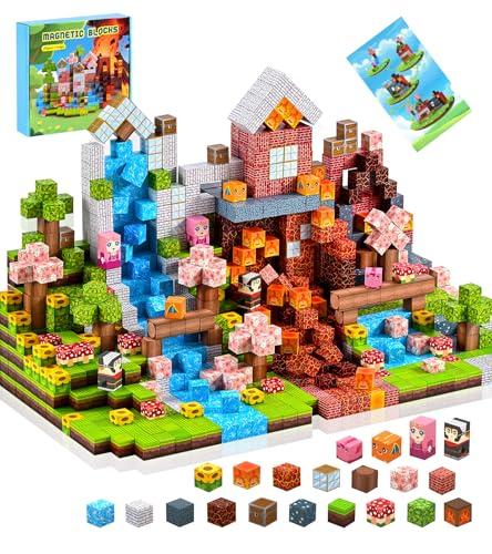 

200-Piece Magnetic Building Blocks, Educational Toy, Lava Building Set (Kids 3+), Develops Concentration, Creativity, and Imagination, Boys and Girls,