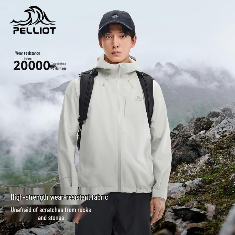 Pelliot Men's Single-Layer Waterproof Hiking Jacket