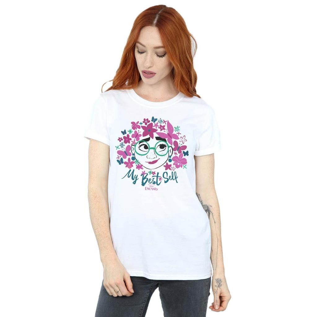 Disney Womens/Ladies Encanto My Best Self Cotton Boyfriend T-Shirt