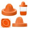 Citrus Juicer Lid for Wide Mouth Jars Manual Lemon Orange Juicer Reamer Attachment Multipurpose Kitchen Tool
