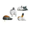 Cartoon Cute Cat Butt Shape Resin Magnetic Refrigerator Decoration Gifts For